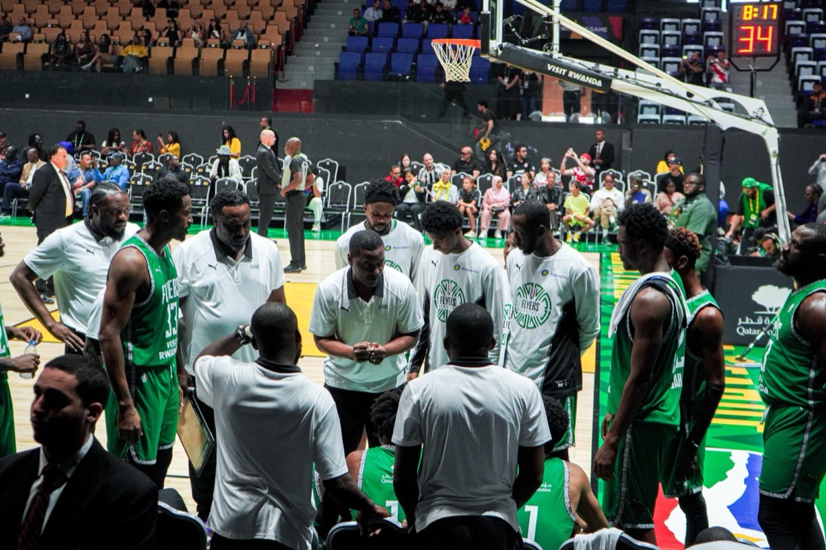 Maktown Flyers team action during BAL 2026