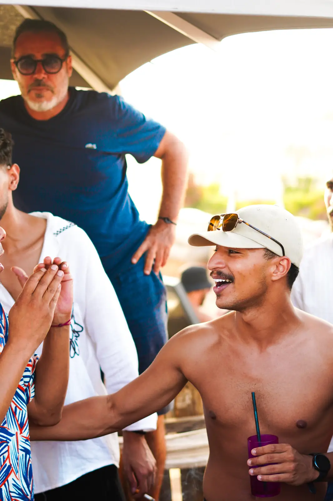 Coastal resort atmosphere at Eden Island